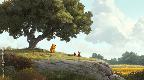 winnie the pooh and friends photo