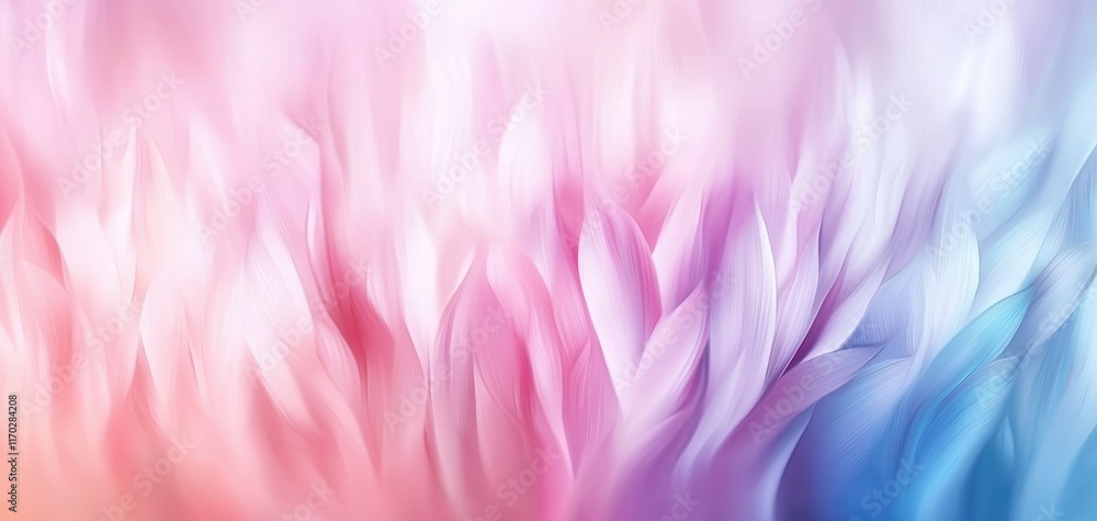 A soft, abstract gradient of pink and blue hues, resembling flowing petals or waves, creating a serene and dreamy atmosphere. A soft, abstract gradient of pink and blue hues, resembling flowing petals or waves, creating a serene and dreamy atmosphere.