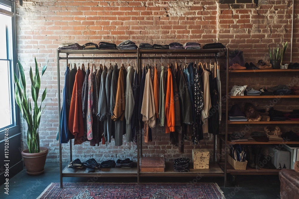 An Eclectic Fashion Showcase in an Urban Loft Style Setting