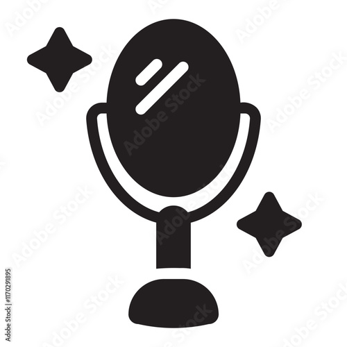 mirror glyph icon