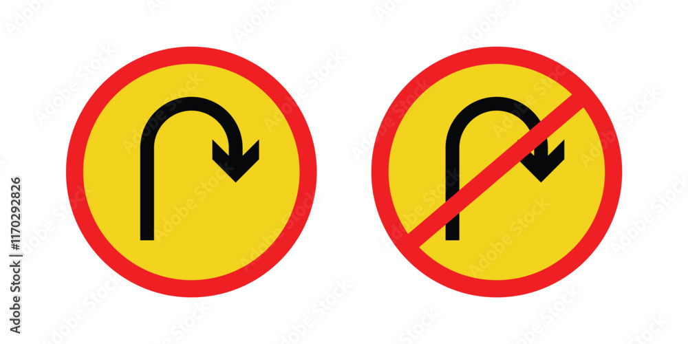 U turn arrow icon. u turn arrow flat vector icon from u turn arrow collection for web, mobile apps vector stock illustration EPS 10. U turn arrow icon. u turn arrow flat vector icon from u turn arrow collection for web, mobile apps vector stock illustration EPS 10.