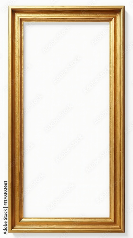 Set Of Golden Frames - Isolated White Background - Premium Pen Tool Cutout Set Of Golden Frames - Isolated White Background - Premium Pen Tool Cutout