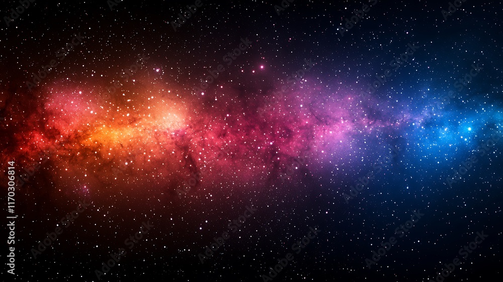 Celestial Nebula Cosmic Dust And Starscape Celestial Nebula Cosmic Dust And Starscape