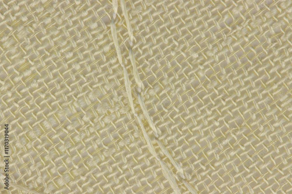 The texture of natural fabric fibers. Macro shooting. The texture of natural fabric fibers. Macro shooting.
