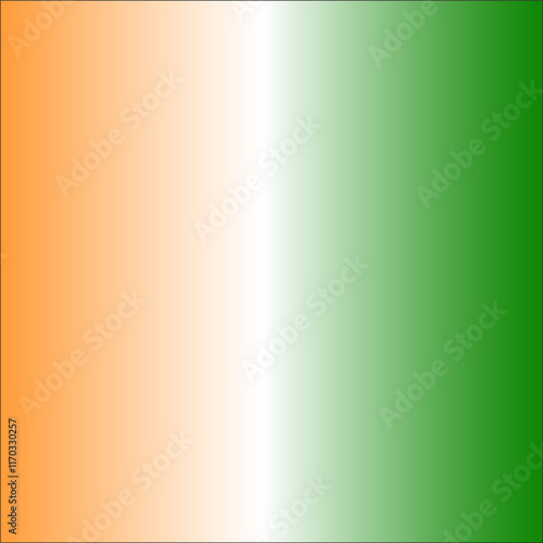 Saffron-to-white-to-green gradient background inspired by the Indian tricolor. Ideal for patriotic, Republic Day, or cultural themes.