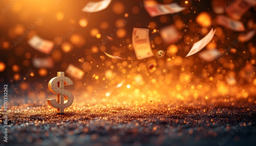 Abstract money background
