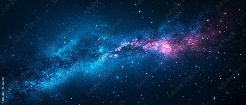 Naklejka premium Starry night sky. stars. night sky