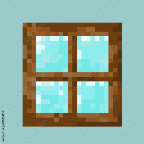 window. for the game pixel art