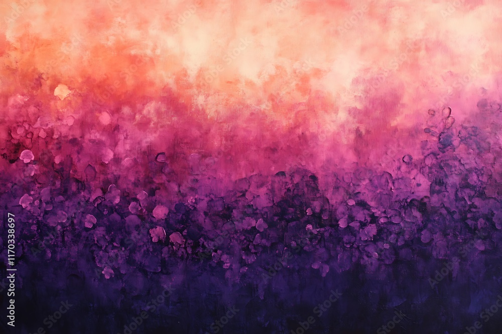 gradients of vibrant orange merging into purple