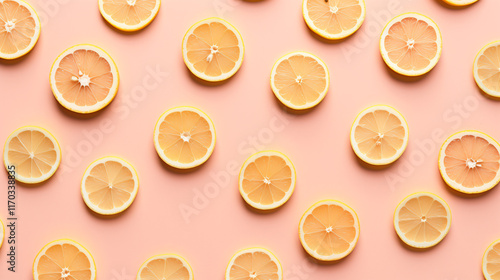 orange slices background