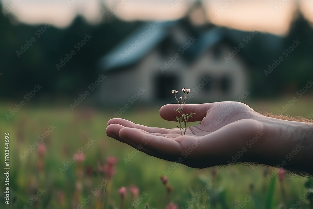 Obraz premium buying or building a new home