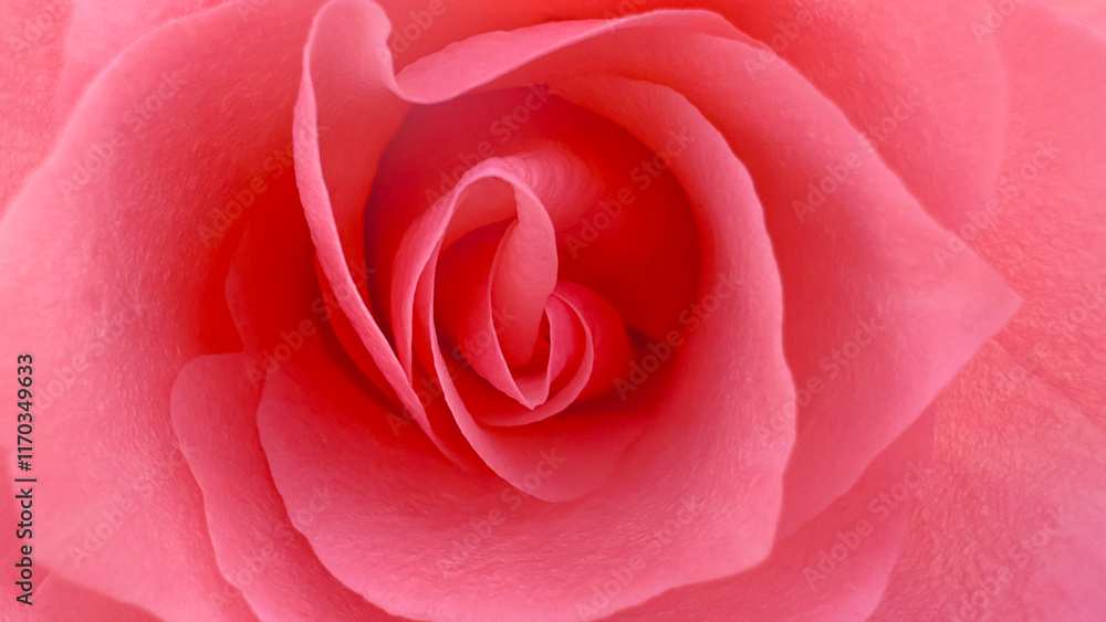 Blurred for background.Close-up shot of a brignt pink rose for background. Blurred for background.Close-up shot of a brignt pink rose for background.