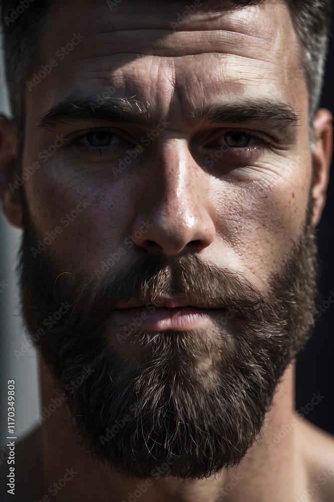 Portrait of a Man with a Beard Portrait of a Man with a Beard