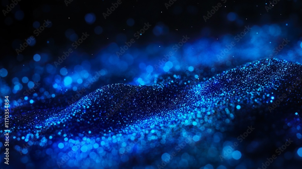 Glowing blue black grainy background, abstract luminous color gradient shape, noisy texture dark poster banner header backdrop design Glowing blue black grainy background, abstract luminous color gradient shape, noisy texture dark poster banner header backdrop design
