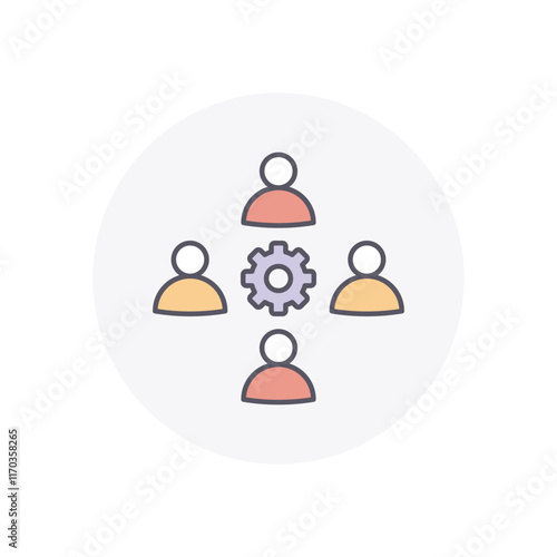 Committee vector icon