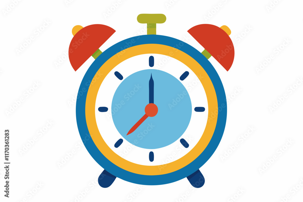Alarm clock vector art and illustration Alarm clock vector art and illustration
