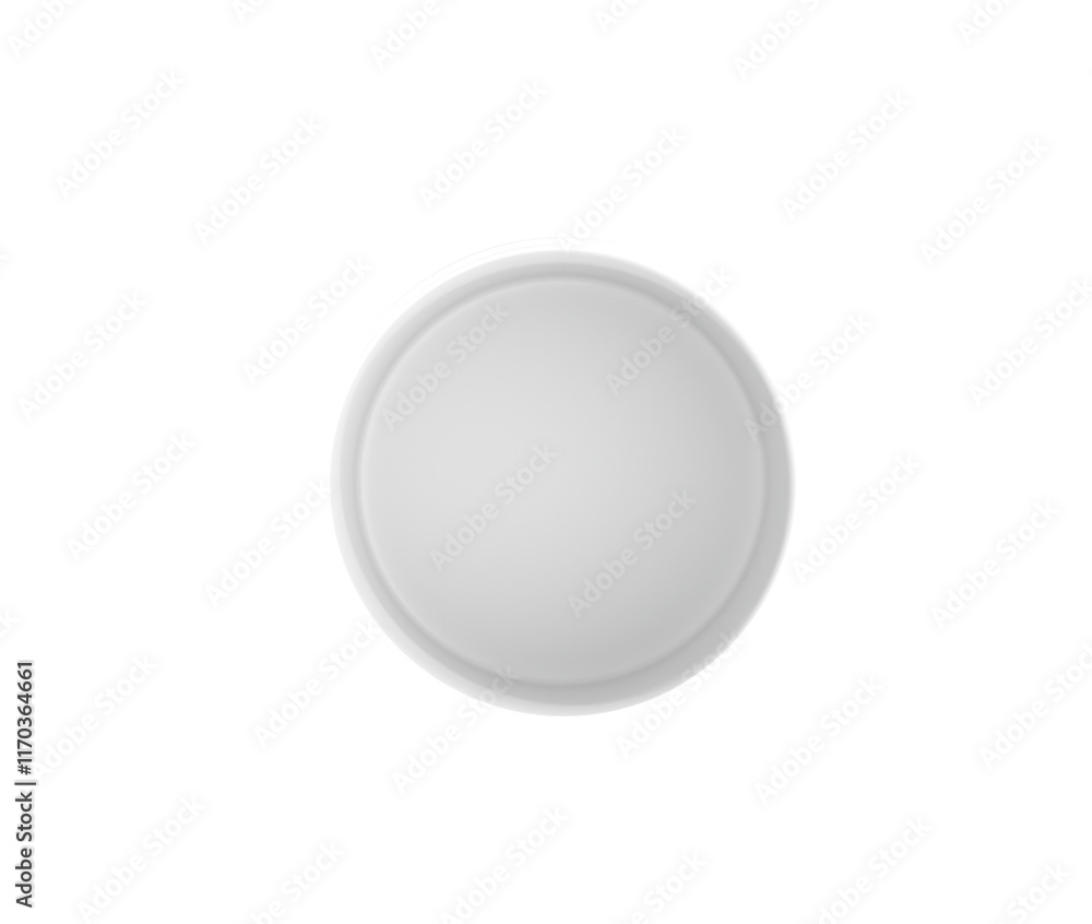 A Plain Smooth Cylindrical Ice Cream Box Perfect For Mockups 3d Illustration A Plain Smooth Cylindrical Ice Cream Box Perfect For Mockups 3d Illustration