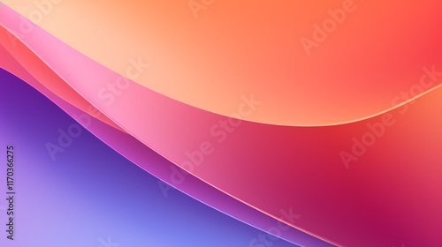 Minimalistic Abstract Gradient Background with Soft Color Transitions