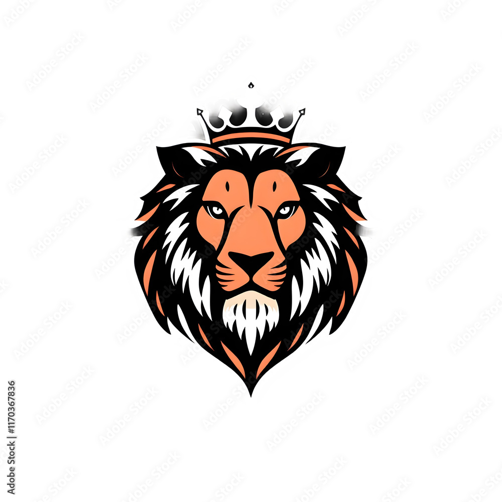 Combining the Lion Head, crown, and minimalist logo type, the design embodies strength and sophistication. Combining the Lion Head, crown, and minimalist logo type, the design embodies strength and sophistication.