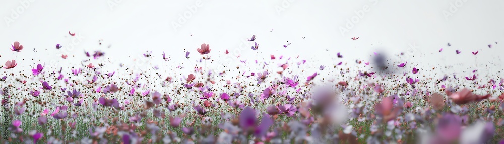 Vibrant wildflowers in a field, beautifully arranged with soft focus. Vibrant wildflowers in a field, beautifully arranged with soft focus.