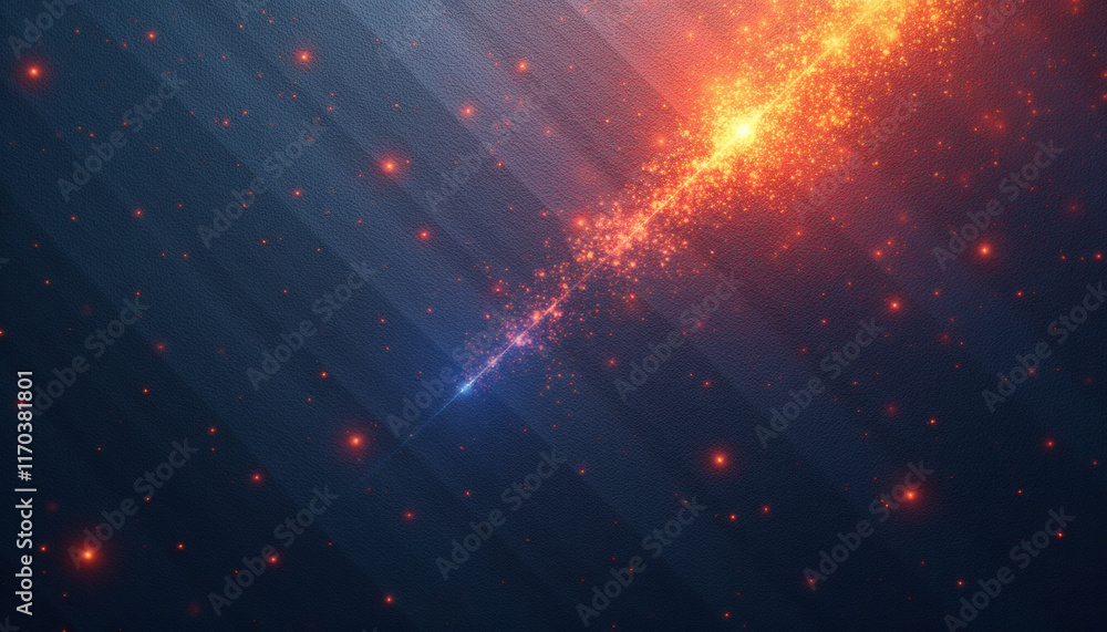 Obraz premium Dynamic Concrete Texture with Gradient Metallic Accents