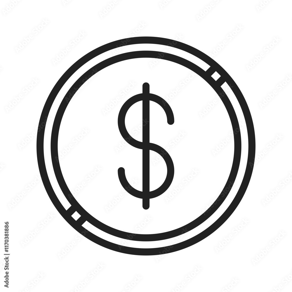 Currency icon vector image. Suitable for mobile apps, web apps and print media. Currency icon vector image. Suitable for mobile apps, web apps and print media.