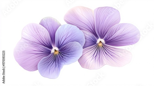 Delicate lavender flowers displaying soft hues of purple and blue, exuding elegance and tranquility.