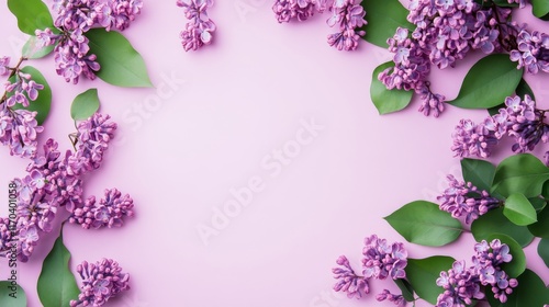 Simple valentine background with copy space. Purple color.