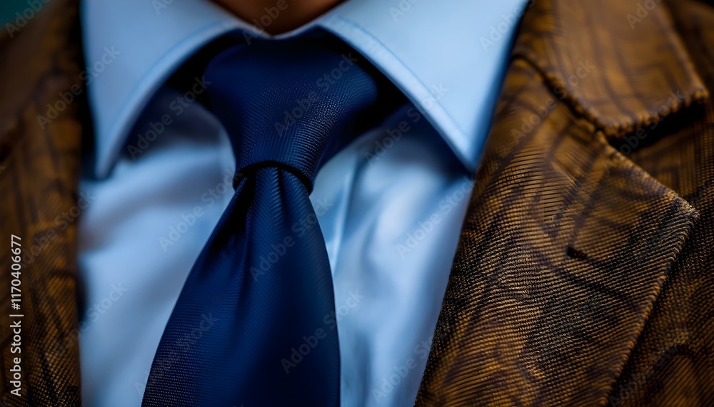 professional person with tie