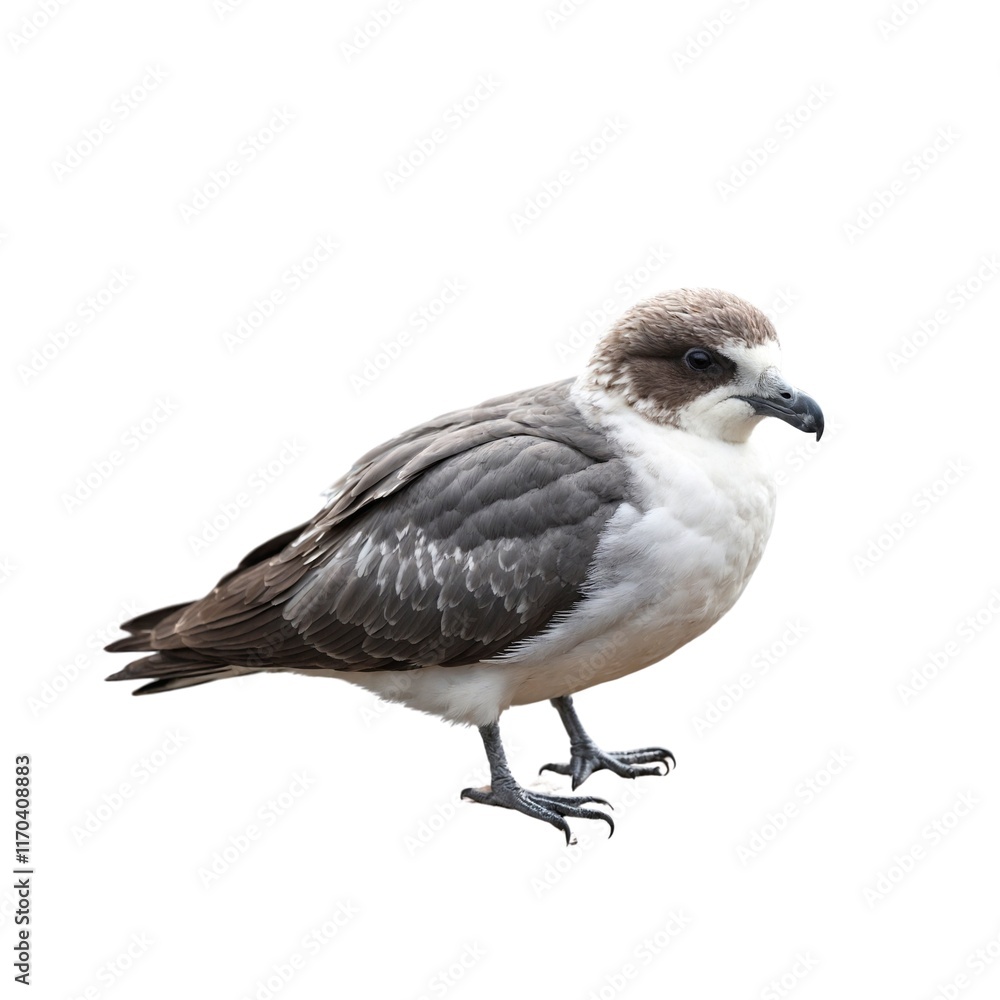 Obraz premium Petrel isolated on white background