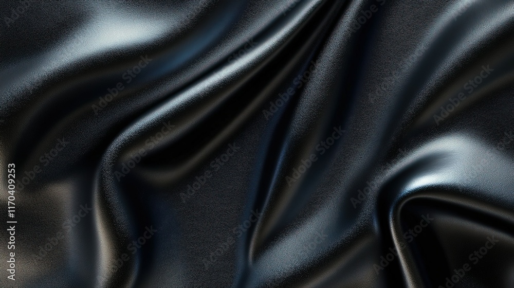 A smooth black leather texture background, perfect for giving your designs a sleek and modern appearance. A smooth black leather texture background, perfect for giving your designs a sleek and modern appearance.