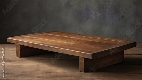 old wooden table