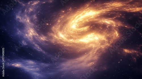 Dreamlike Abstract Background with Swirling Colors and Ethereal Atmosphere