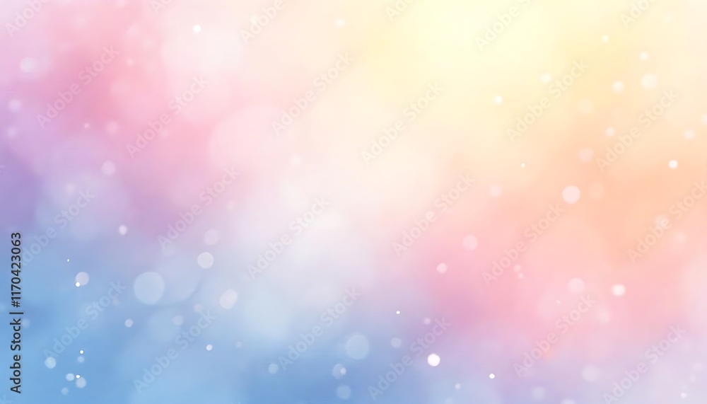 Pastel Bokeh: Dreamy Soft Light Abstract Background Pastel Bokeh: Dreamy Soft Light Abstract Background