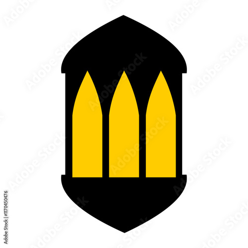 ramadan lantern vector: traditional islamic decoration. elegant ramadan lampion vector for festive designs