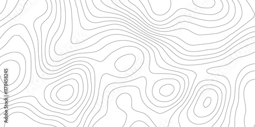 Background of topographic line contour map,Vintage outdoors style. World map Template,Luxury black abstract line art,web, geographic grid map vector illustration.vector geographic contour mounted map,