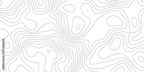 Background of topographic line contour map,Vintage outdoors style. World map Template,Luxury black abstract line art,web, geographic grid map vector illustration.vector geographic contour mounted map,
