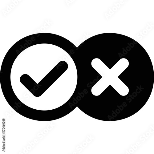 simple vector icon check
