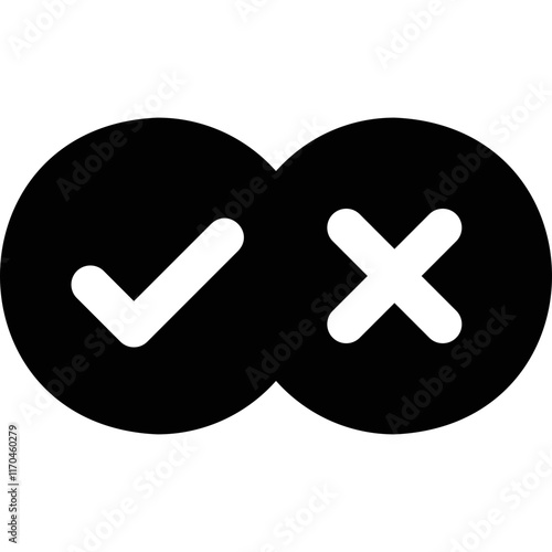 simple vector icon check
