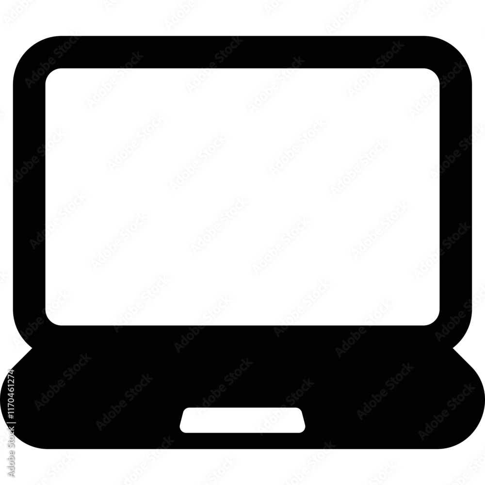 simple vector icon laptop simple vector icon laptop