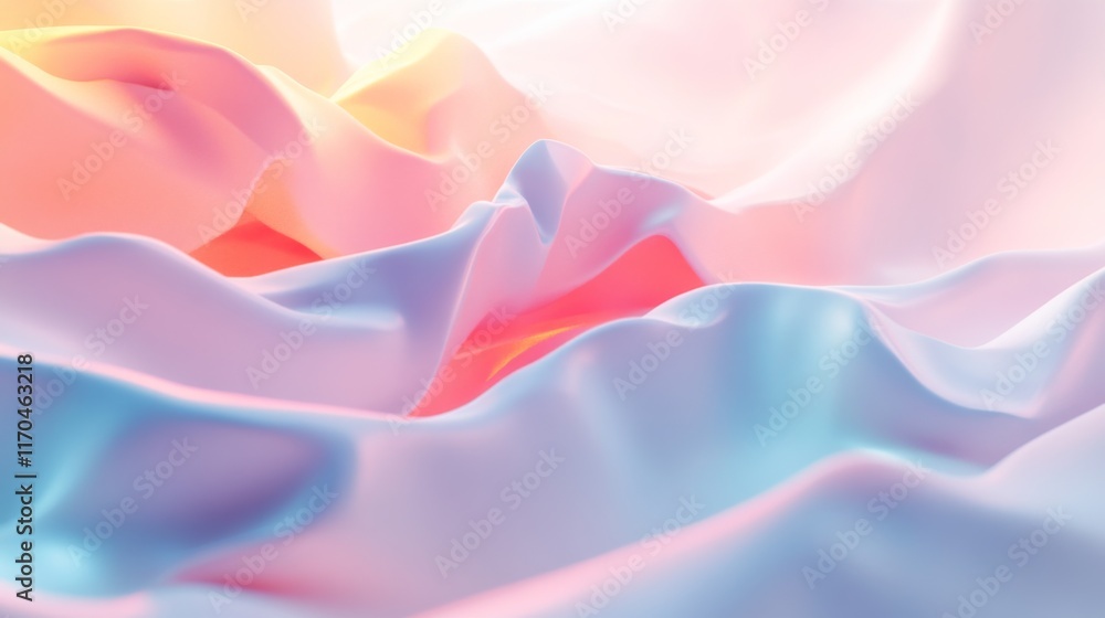 Fototapeta premium colorful waves, background