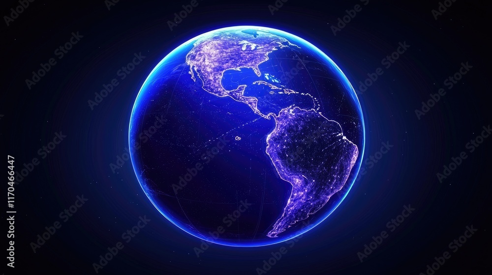 Exploring the illuminated earth from space global viewpoint digital visualization technology environment Exploring the illuminated earth from space global viewpoint digital visualization technology environment