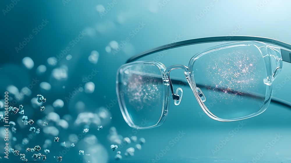 An advanced pair of smart glasses powered by quantum computing featuring real time holographic medical diagnostics and analytics displayed in a sleek futuristic design An advanced pair of smart glasses powered by quantum computing featuring real time holographic medical diagnostics and analytics displayed in a sleek futuristic design