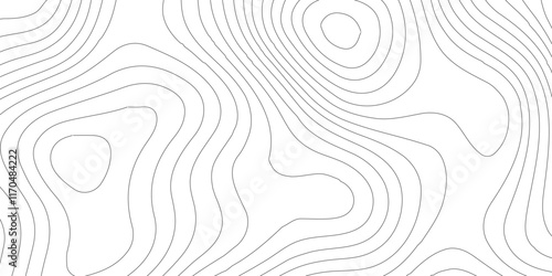 Background of topographic line contour map,Vintage outdoors style. World map Template,Luxury black abstract line art,web, geographic grid map vector illustration.vector geographic contour mounted map,