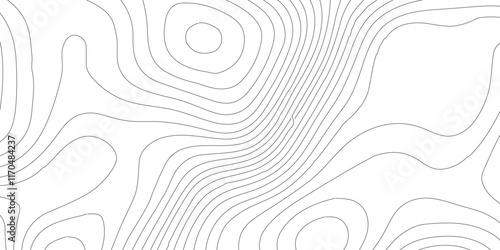 Background of topographic line contour map,Vintage outdoors style. World map Template,Luxury black abstract line art,web, geographic grid map vector illustration.vector geographic contour mounted map,