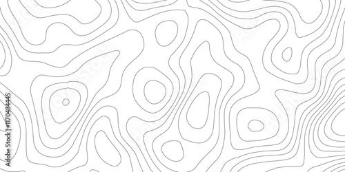 Background of topographic line contour map,Vintage outdoors style. World map Template,Luxury black abstract line art,web, geographic grid map vector illustration.vector geographic contour mounted map,