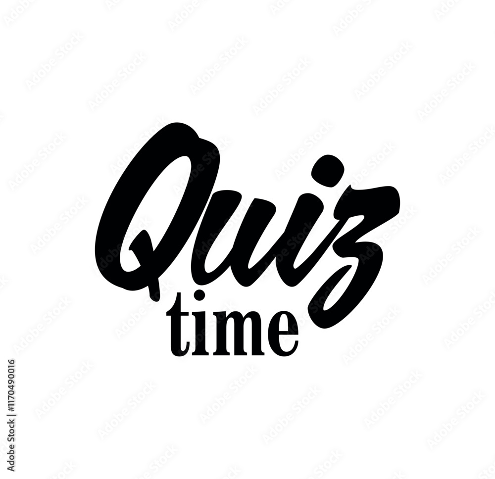 Obraz premium quiz time 