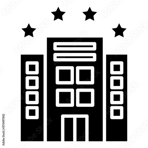 4 Star Hotel Icon
