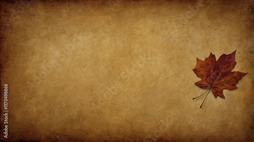 The leaf background