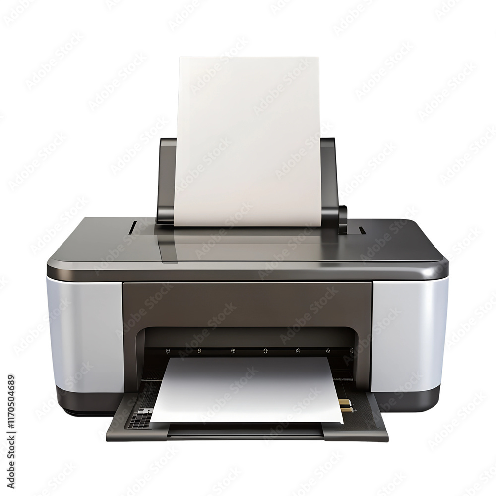 Printer isolated on transparent background Printer isolated on transparent background